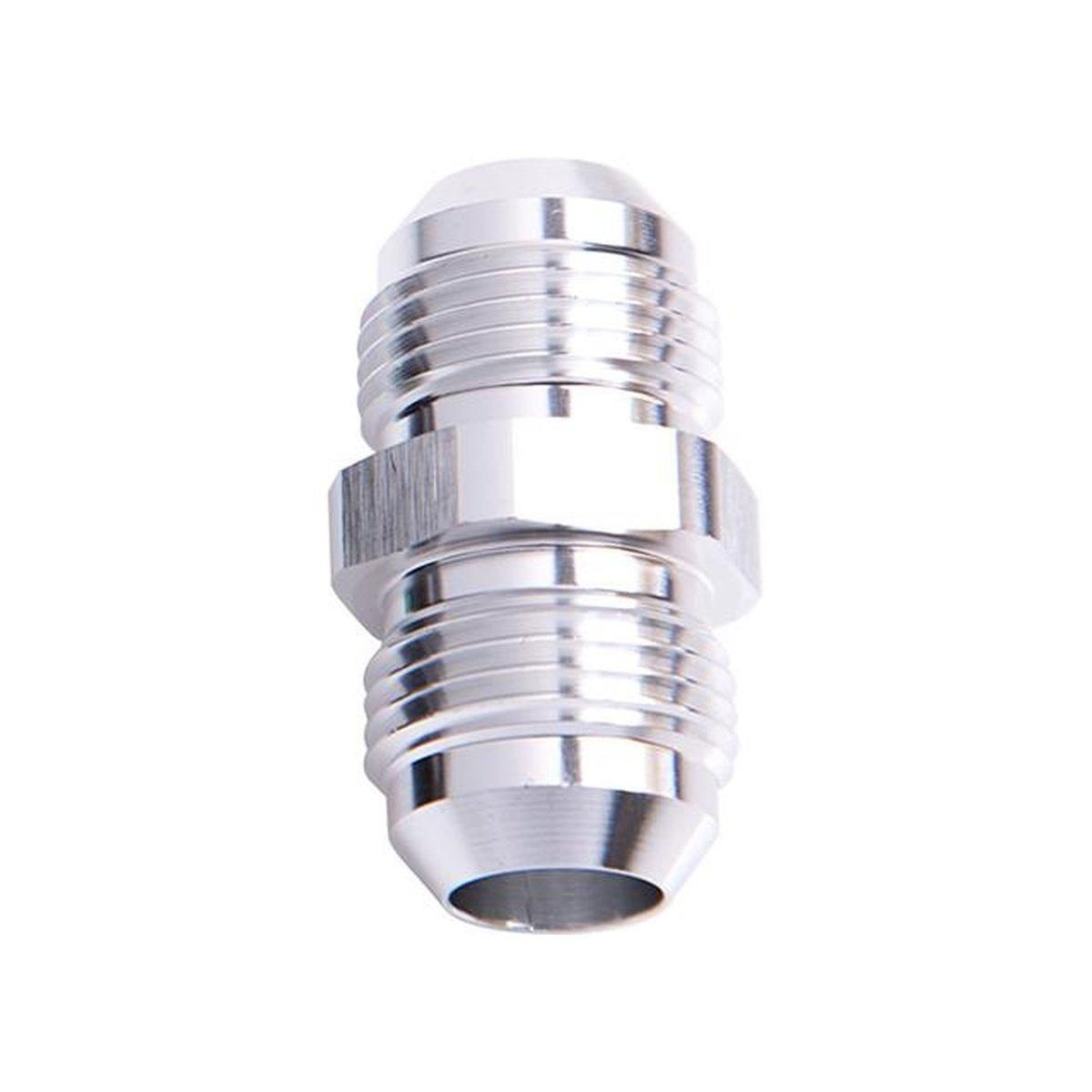 Aeroflow AF815-06S Male Flare Union Silver -6AN To -6AN Straight