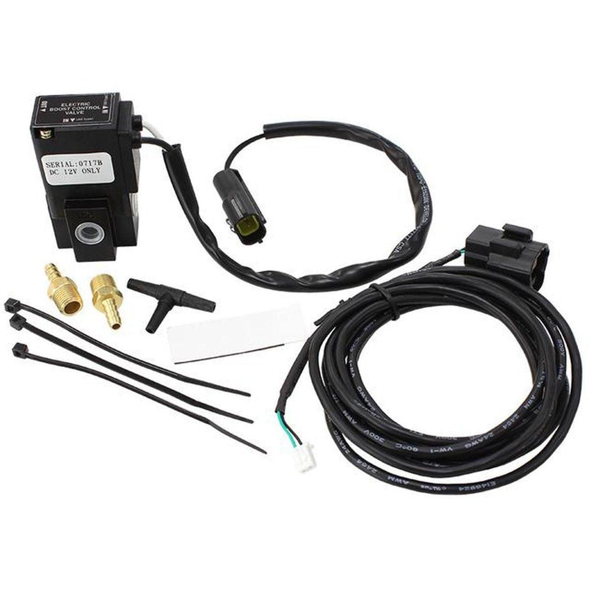 Aeroflow Elec Boost Cont SolenoID 3 Port Mac Style With Fittings