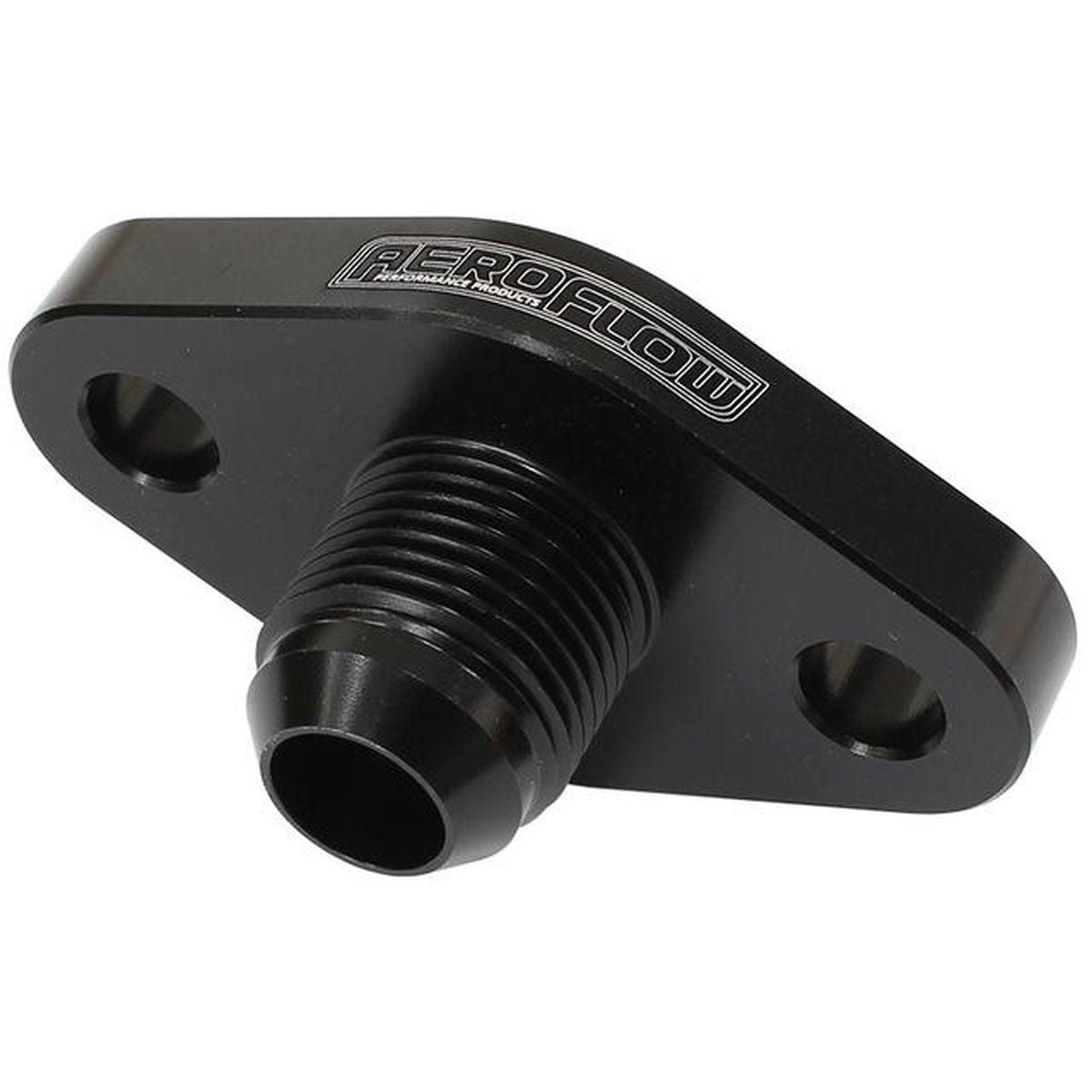 Aeroflow Turbo Drain Adapter -10AN 51mm Hole Centres O-Ring Seal