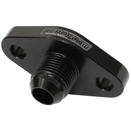 Aeroflow Turbo Drain Adapter -10AN 51mm Hole Centres O-Ring Seal