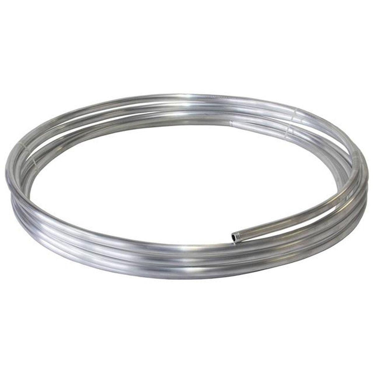 Aeroflow AF66-3003 3/4" 19mm Alloy Fuel Line Natural Finish
