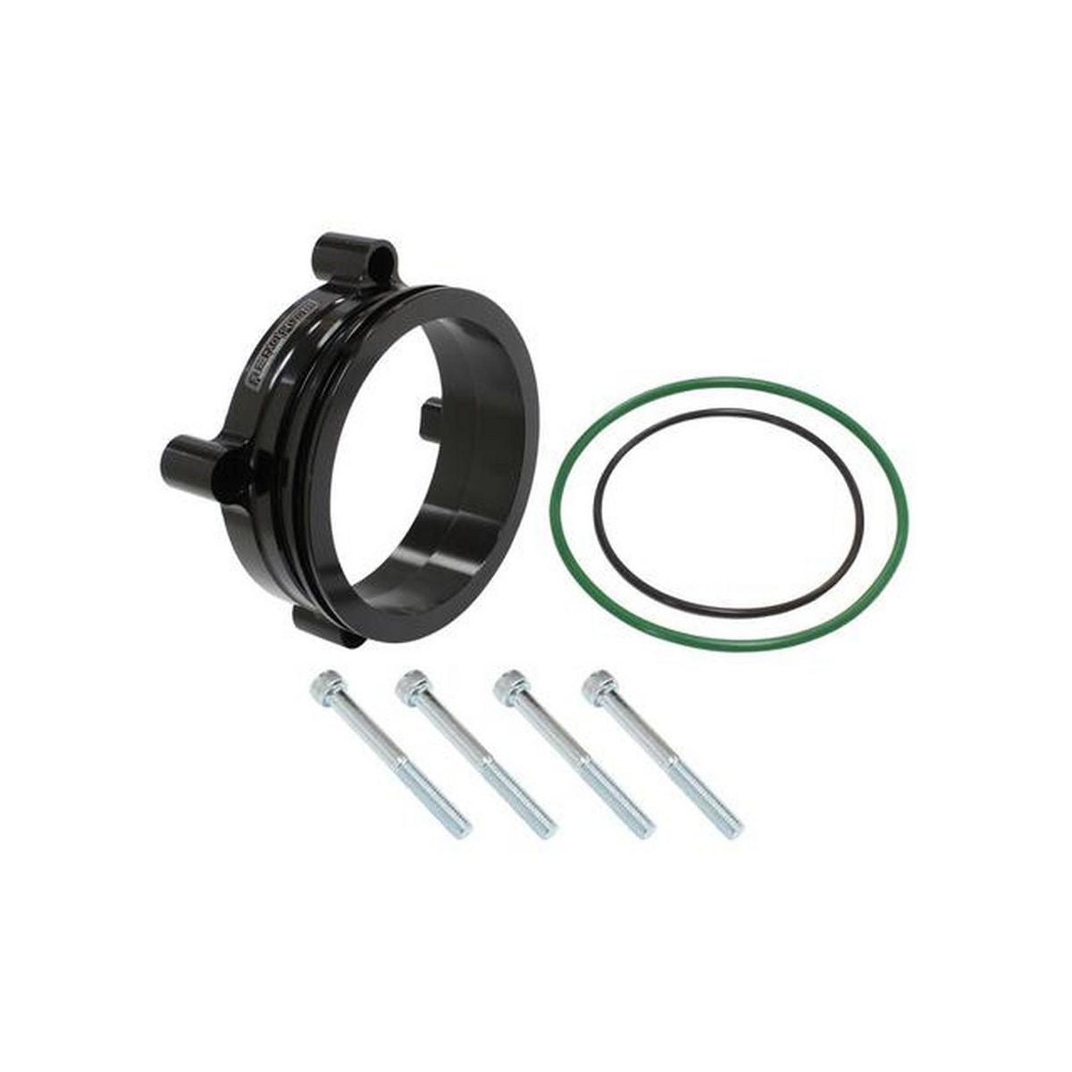 Aeroflow Adapter 74mm Bosch DBW 3" Intercooler Clamp Black