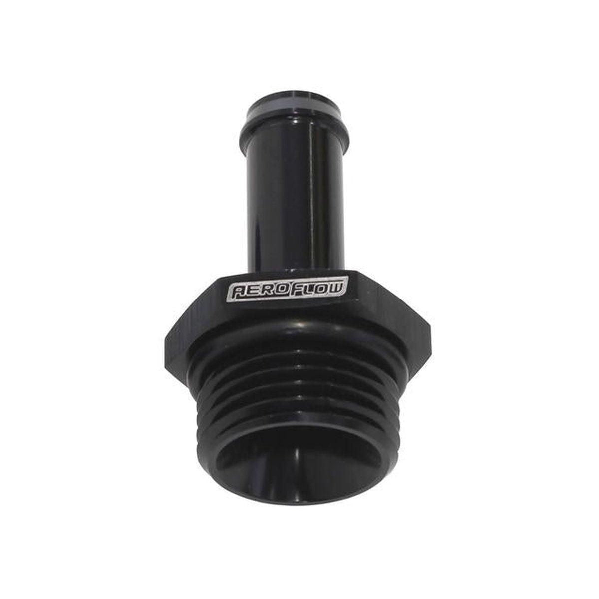Aeroflow AF414-10-06BLK -10ORB To 3/8" Push On Barb Black