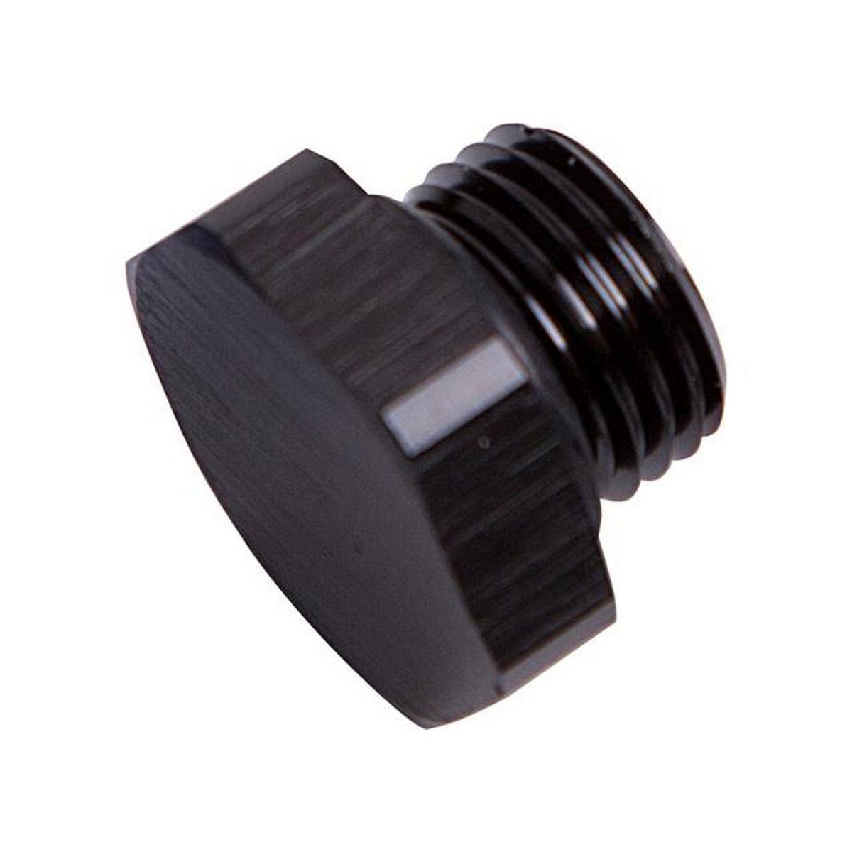 Aeroflow AF814-06BLK ORB Hex Port Plug -6AN Black Finish