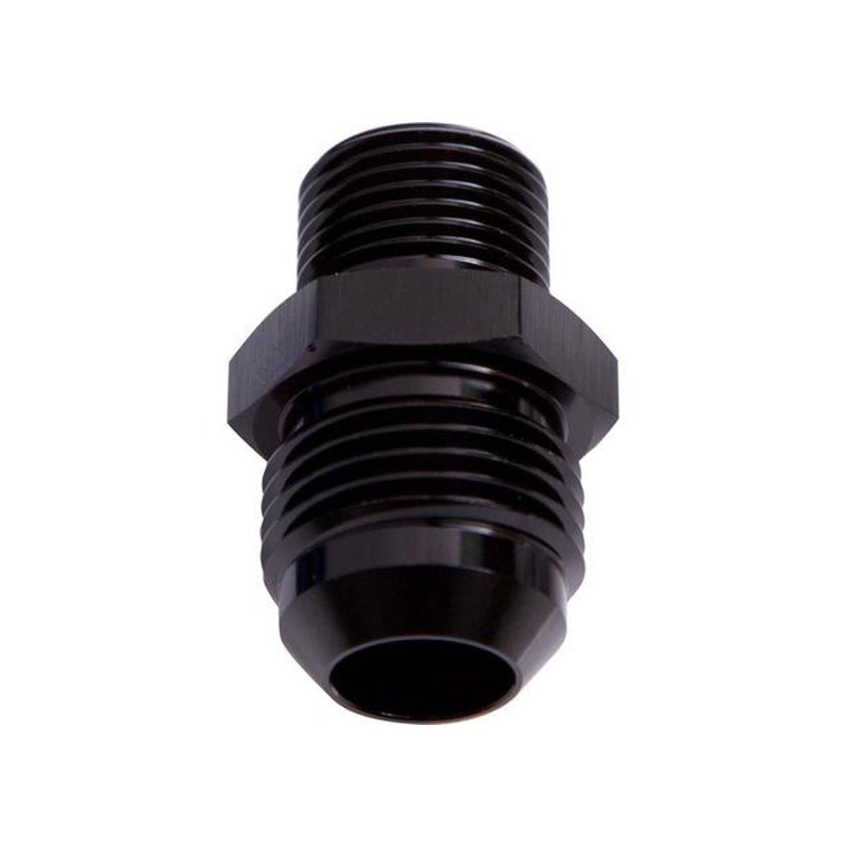 Aeroflow AF730-08BLK Metric M12x1.25 To -8AN Black Male
