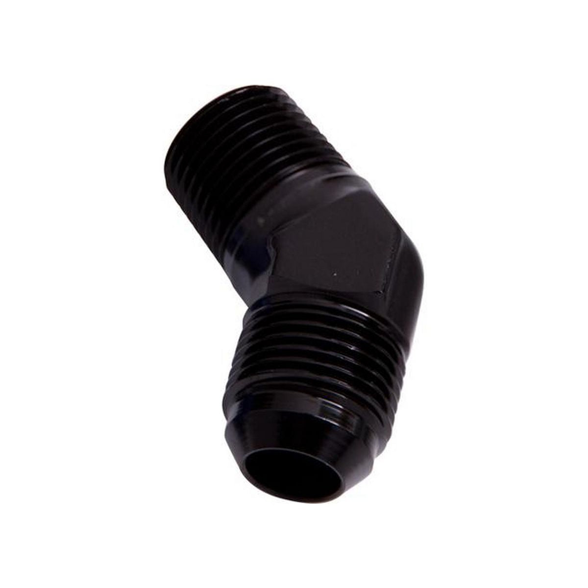 Aeroflow AF823-04BLK Male 45Deg 1/8" Npt To -4AN Black
