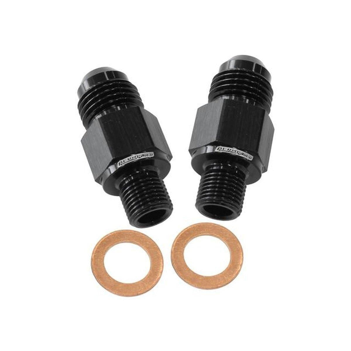 Aeroflow Transmission Cooler Adapter 1/8" NPSM To -8AN