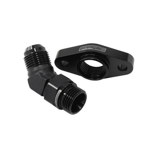 Aeroflow Turbo Drain Adapter -10AN 51mm Hole Centres