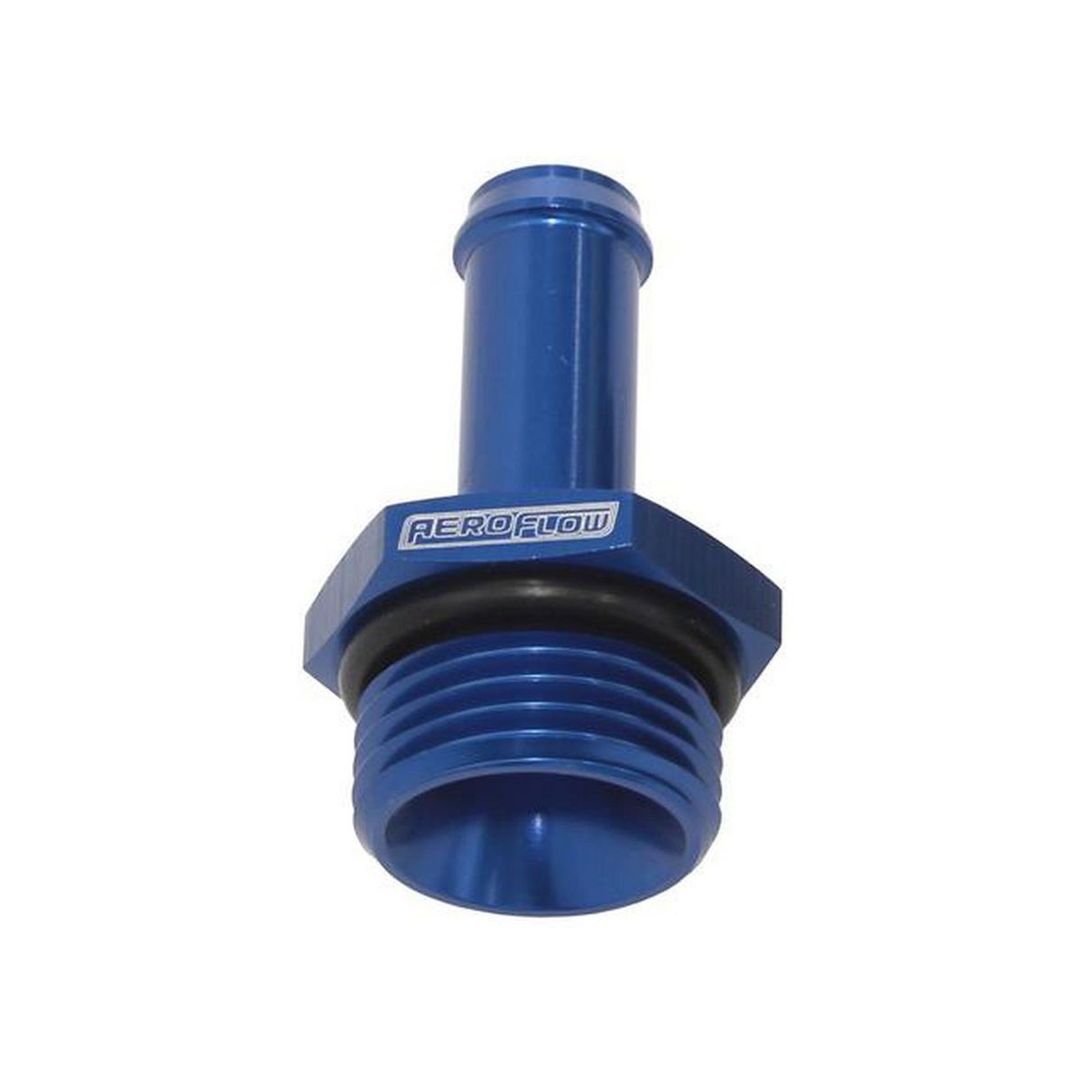 Aeroflow AF414-06-06 -6ORB To 3/8" Push On Barb Blue