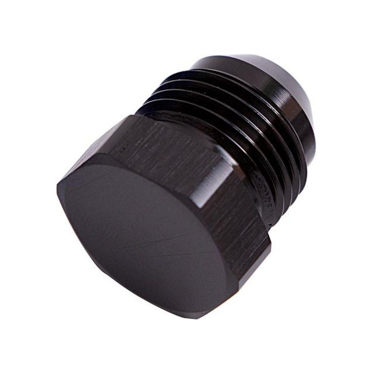 Aeroflow AF806-10BLK Flare Plug Male -10AN Black