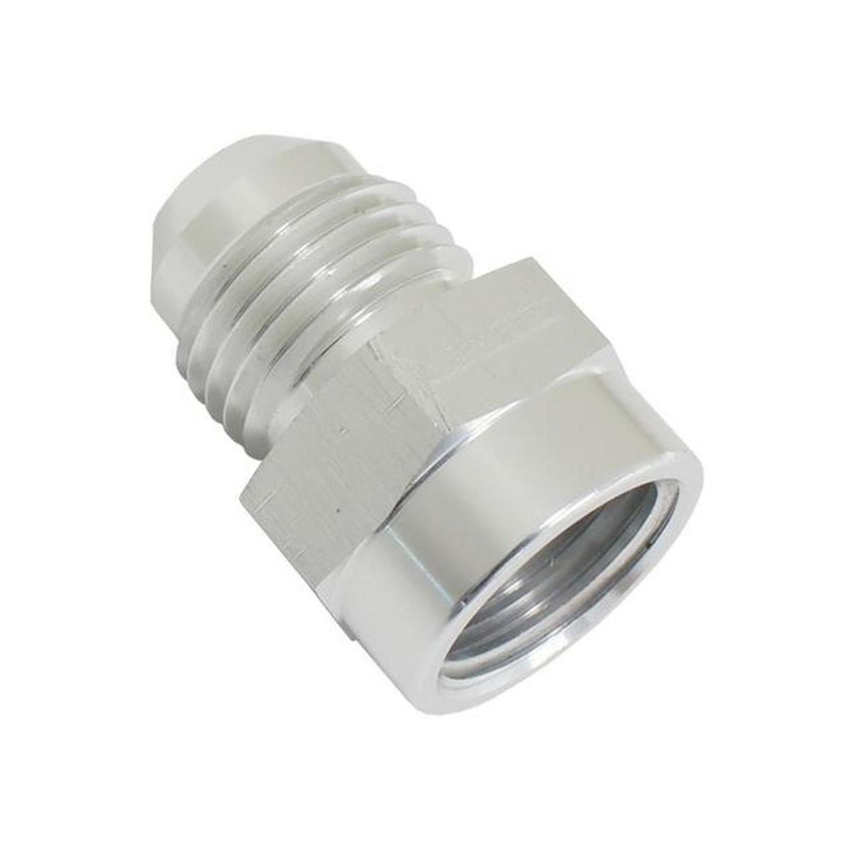 Aeroflow M14 X 1.5 Inverted Seat To -6 AN Silver