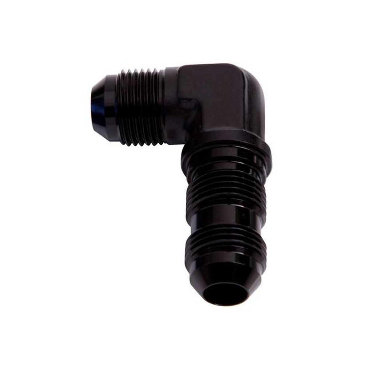 Aeroflow AF833-06BLK 90Deg Bulkhead -6AN Black