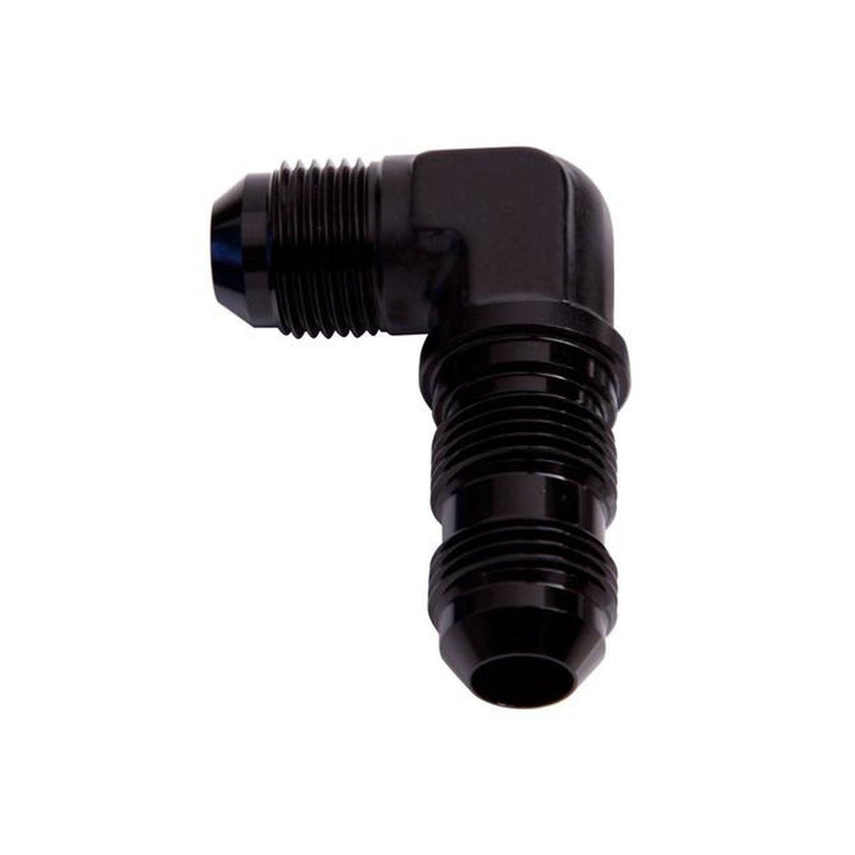 Aeroflow AF833-08BLK 90Deg Bulkhead -8AN Black