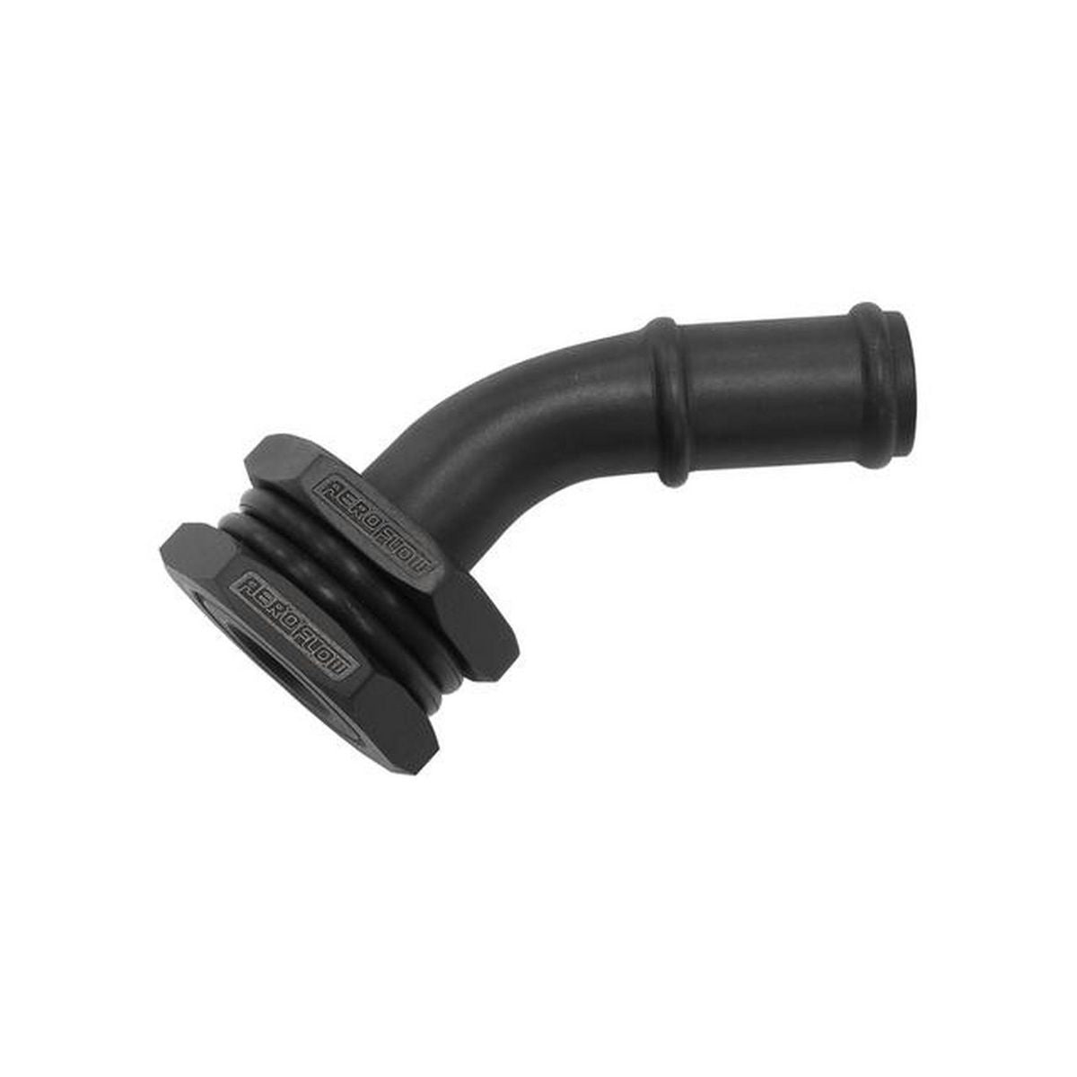 Aeroflow Turbo Drain Adapter 5/8 Barb 45Degree