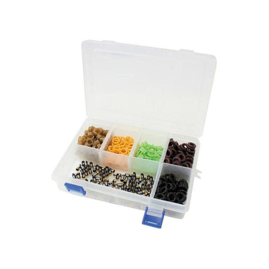 Aeroflow Service Kit Fuel Injector w/ Buna Rubber O-Rings to Suits E85 & Methanol Fuel