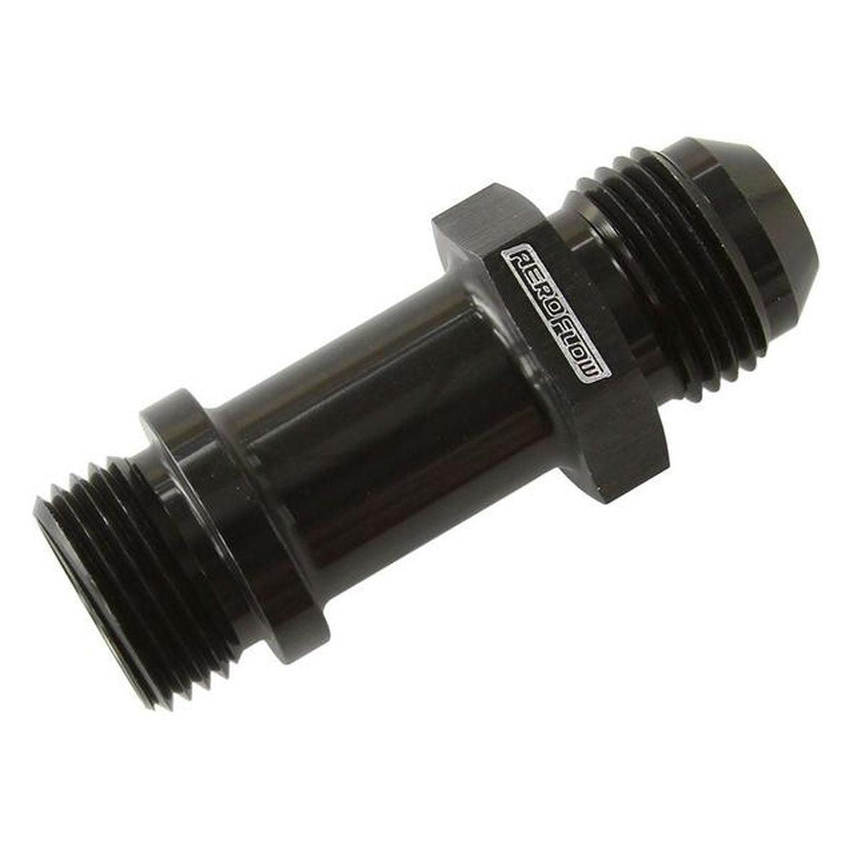 Aeroflow AF953-06BLK -6ORB To Male -6AN Extension Black 1-5/8" Long Extension