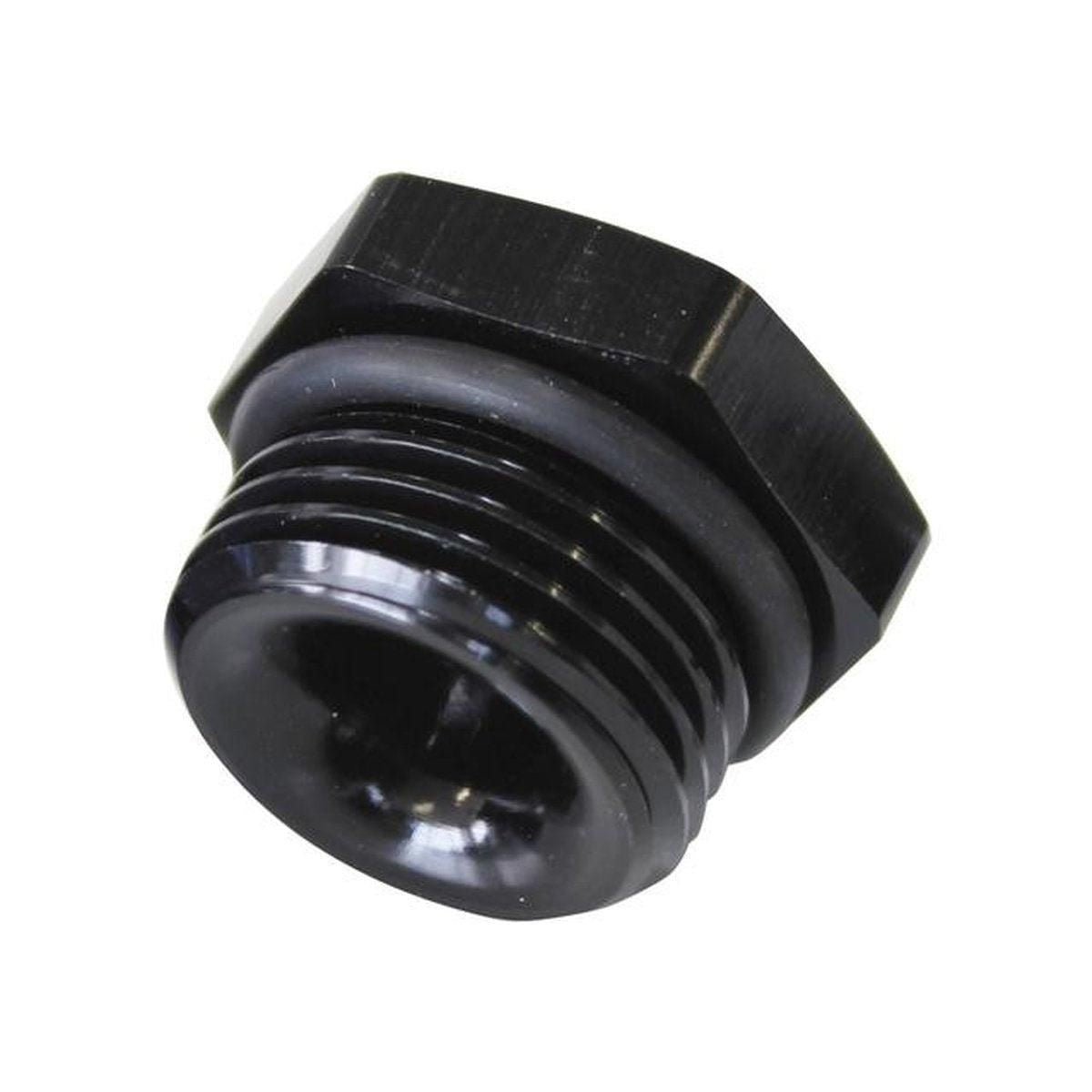 Aeroflow AF912-P08-02BLK -8ORB Port Reducer To 1/8" Npt Black Male To Female