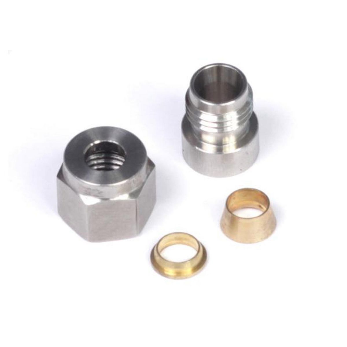 Haltech 1/4" Stainless Steel Weld-on Kit - inc Nut and Ferrule HT-010812