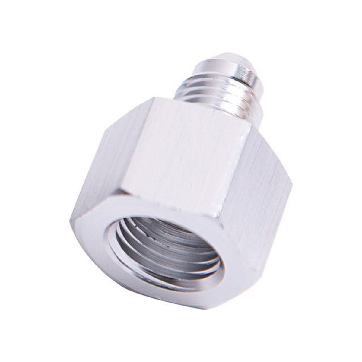 Aeroflow AF950-10-08S Female Reducer -10AN To -8AN Male Silver