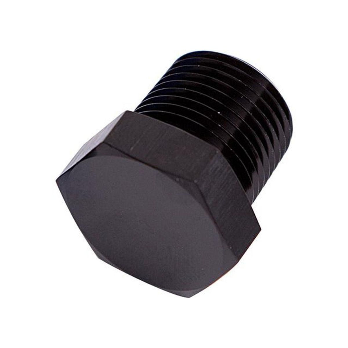 Aeroflow AF933-08BLK Npt Hex Head Plug 1/2" Npt Black