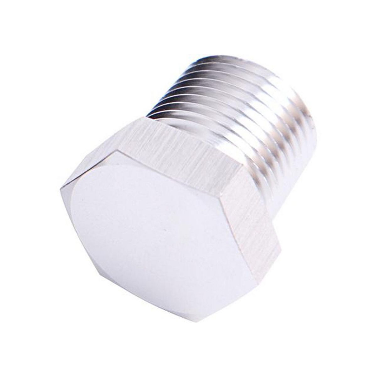 Aeroflow AF933-02S Npt Hex Head Plug 1/8" Npt Silver