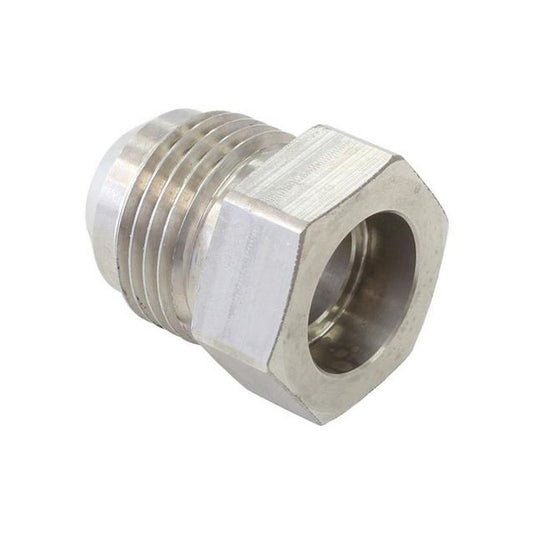 Aeroflow Stainless Hex Weld On Male Bung -6AN Male