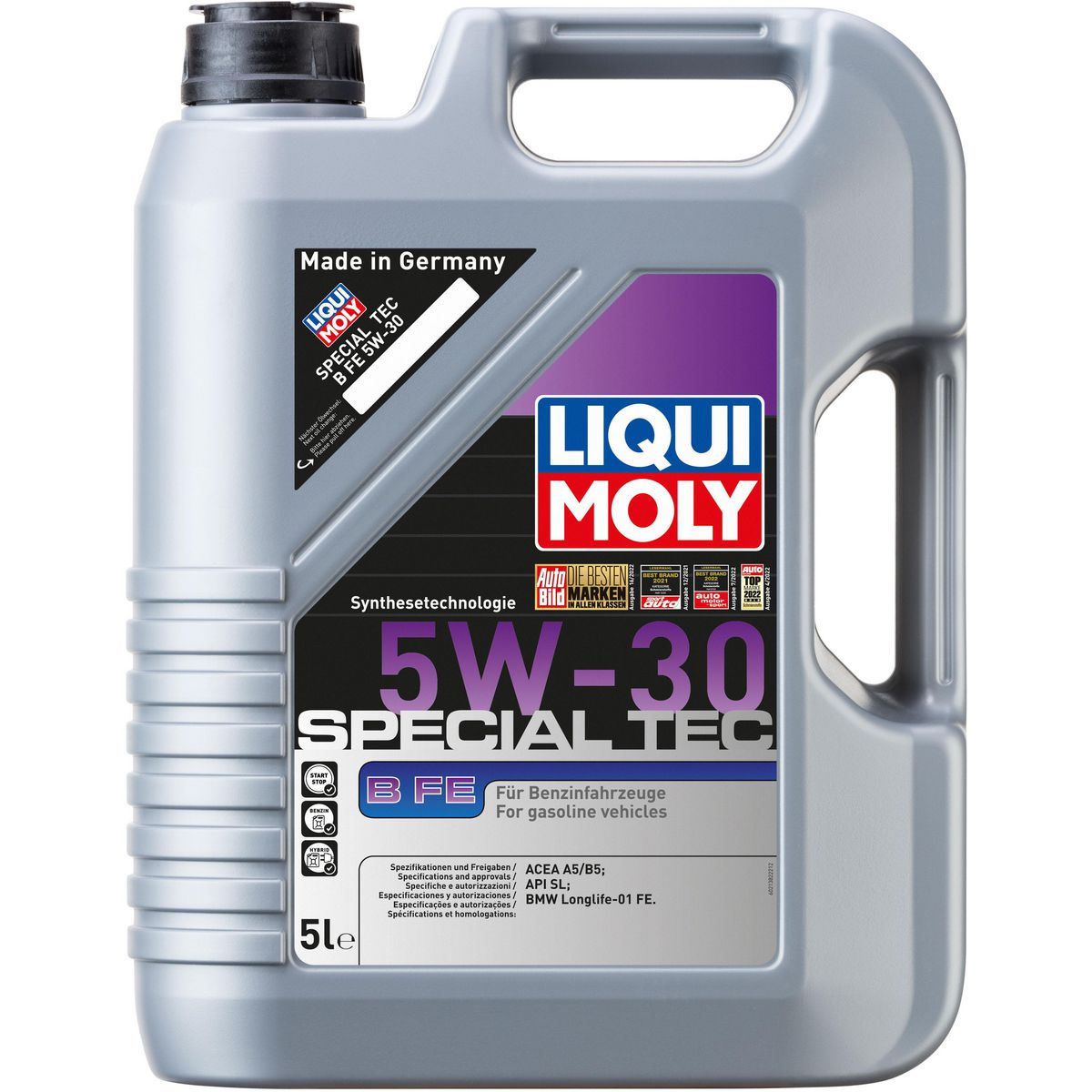 LIQUI-MOLY Special Tec B FE 5W-30 Engine Oil 5L 21382