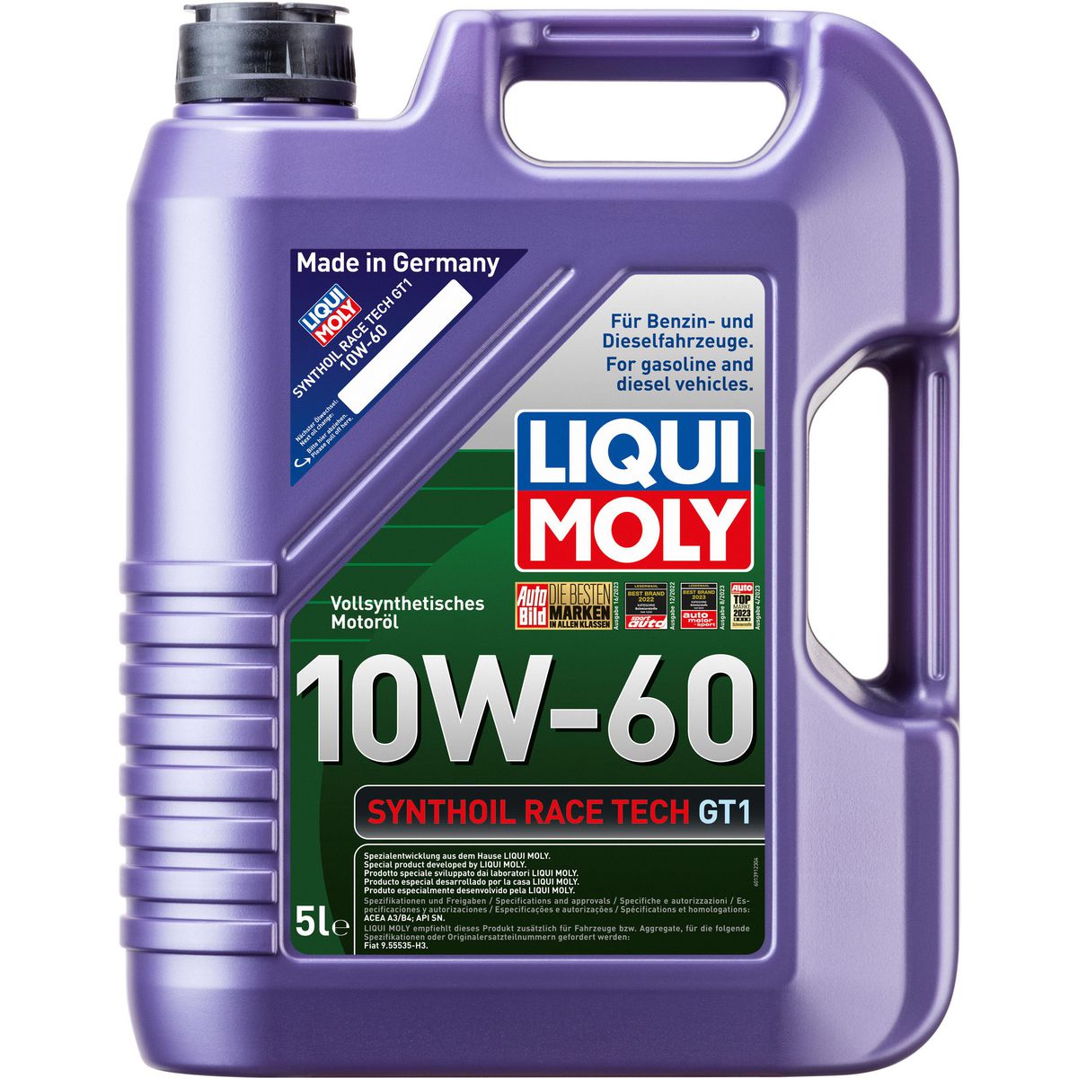 LIQUI-MOLY Synthoil Race Tech GT1 10W-60 5L 8909