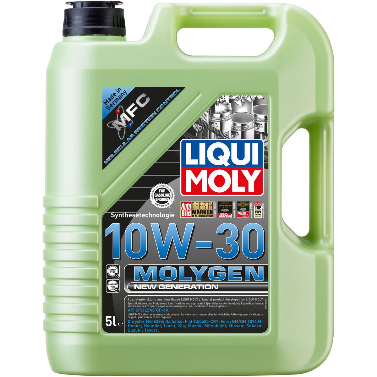 LIQUI-MOLY Molygen New Generation 10W-30 Engine Oil 5L 9978