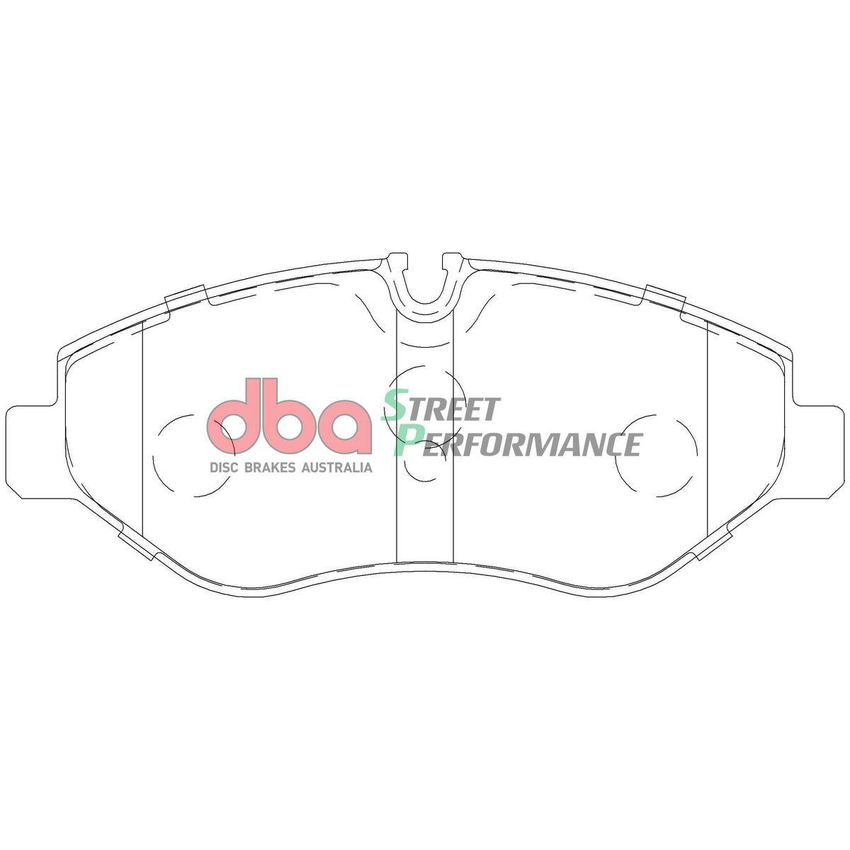 DBA Street Performance Brake Pad Set Front DB1973SP