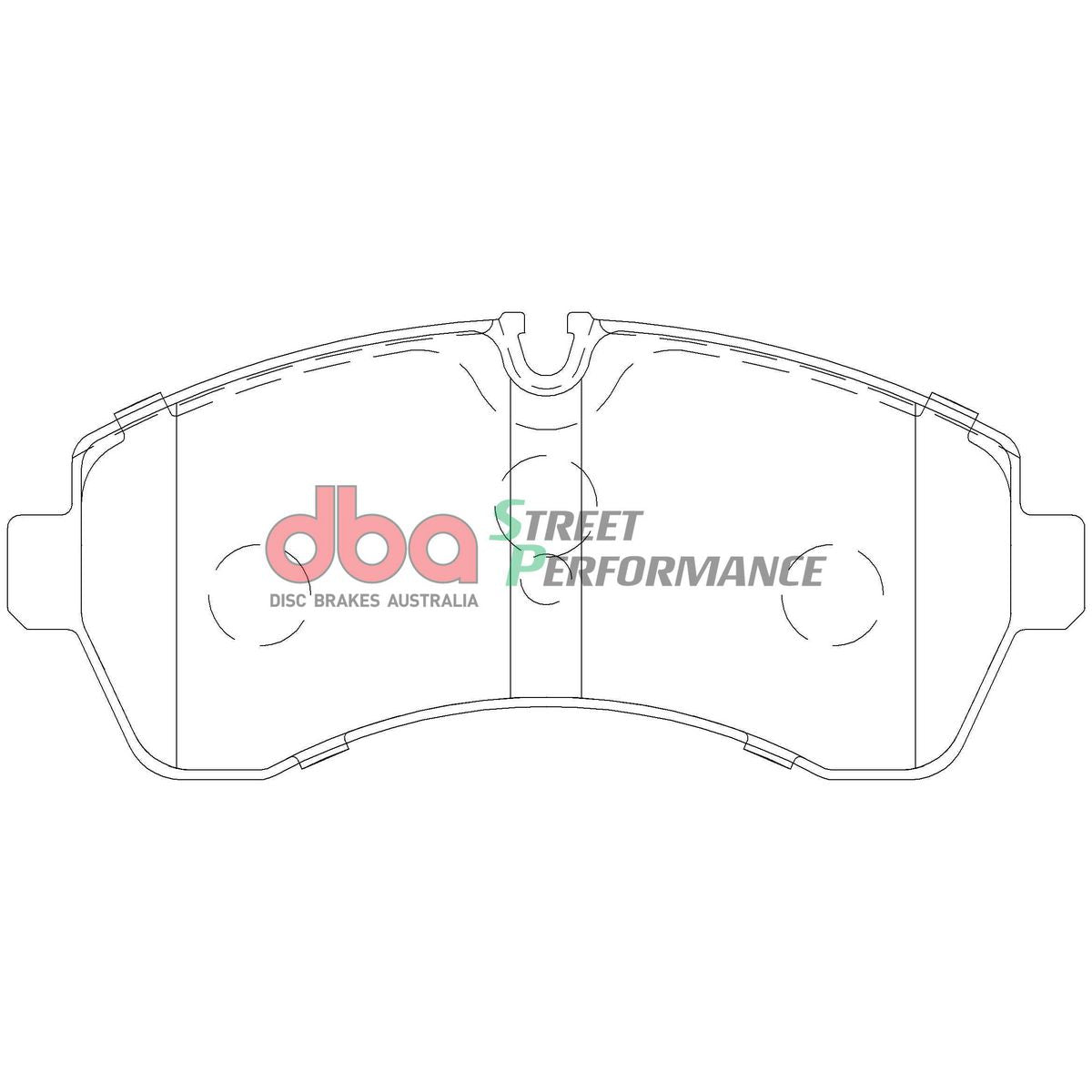 DBA Street Performance Brake Pad Set Front DB1974SP