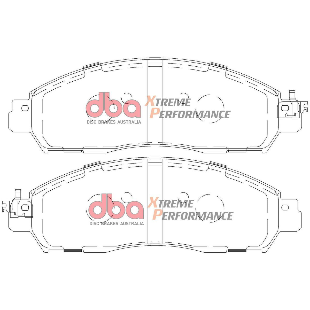 DBA Xtreme Performance Brake Pad Set Front DB2374XP
