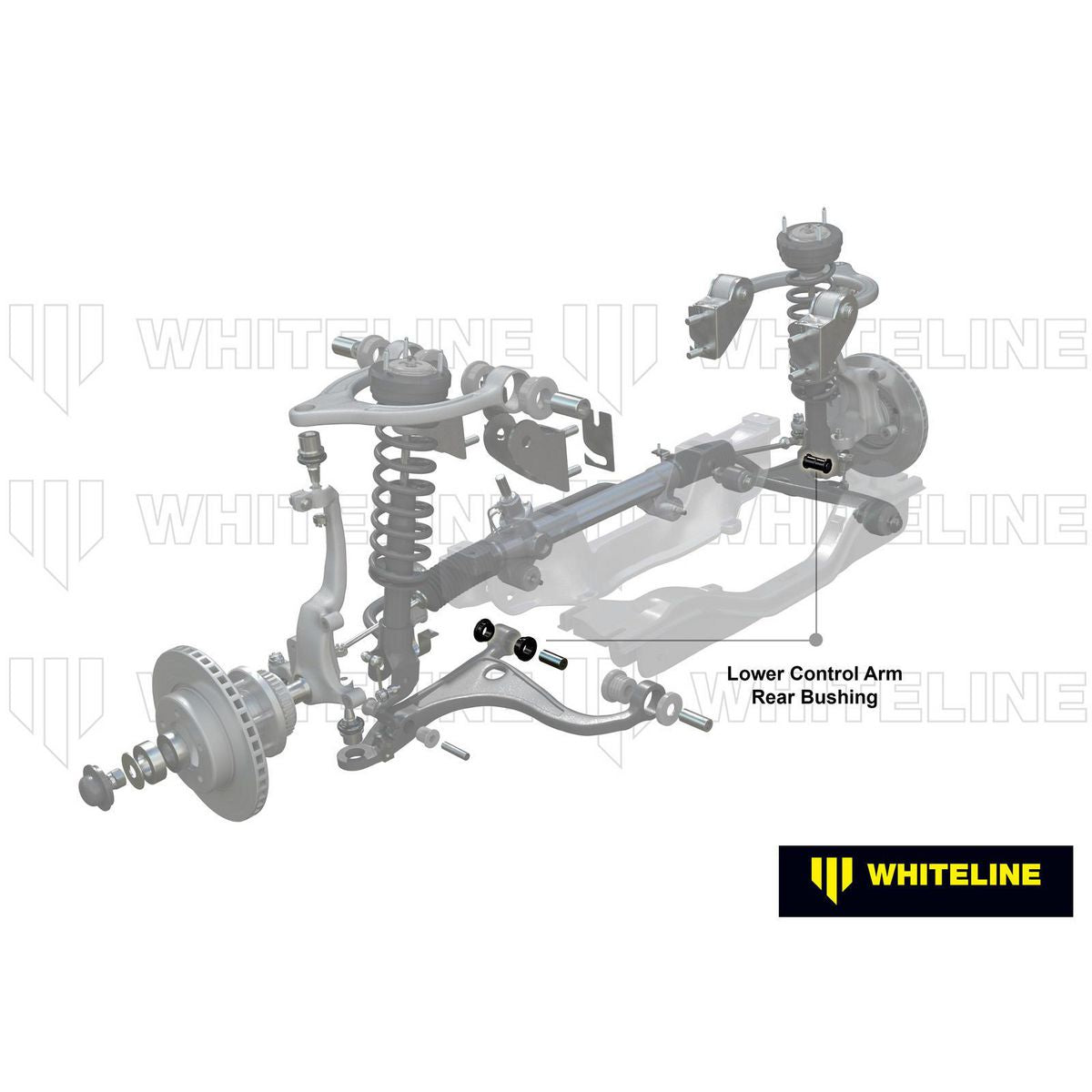 Whiteline KCA366 Caster Adj Kit - Lwr C/Arm fits Honda Civic/CR-V 1995-2001