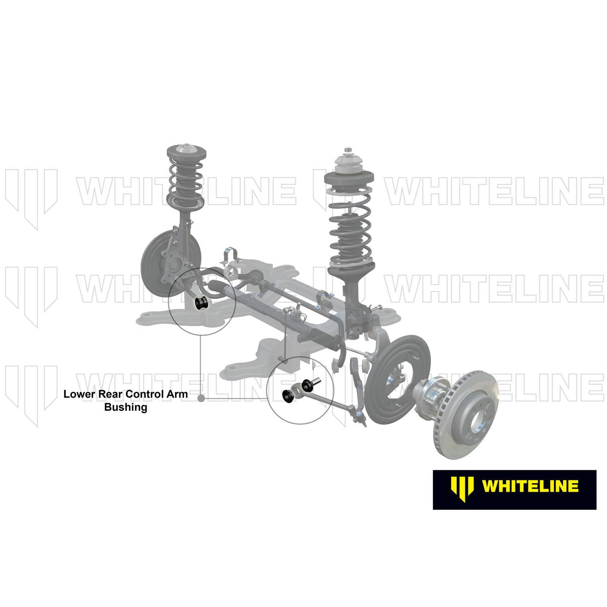 Whiteline Control Arm Bushing Kit Front Lower W53645