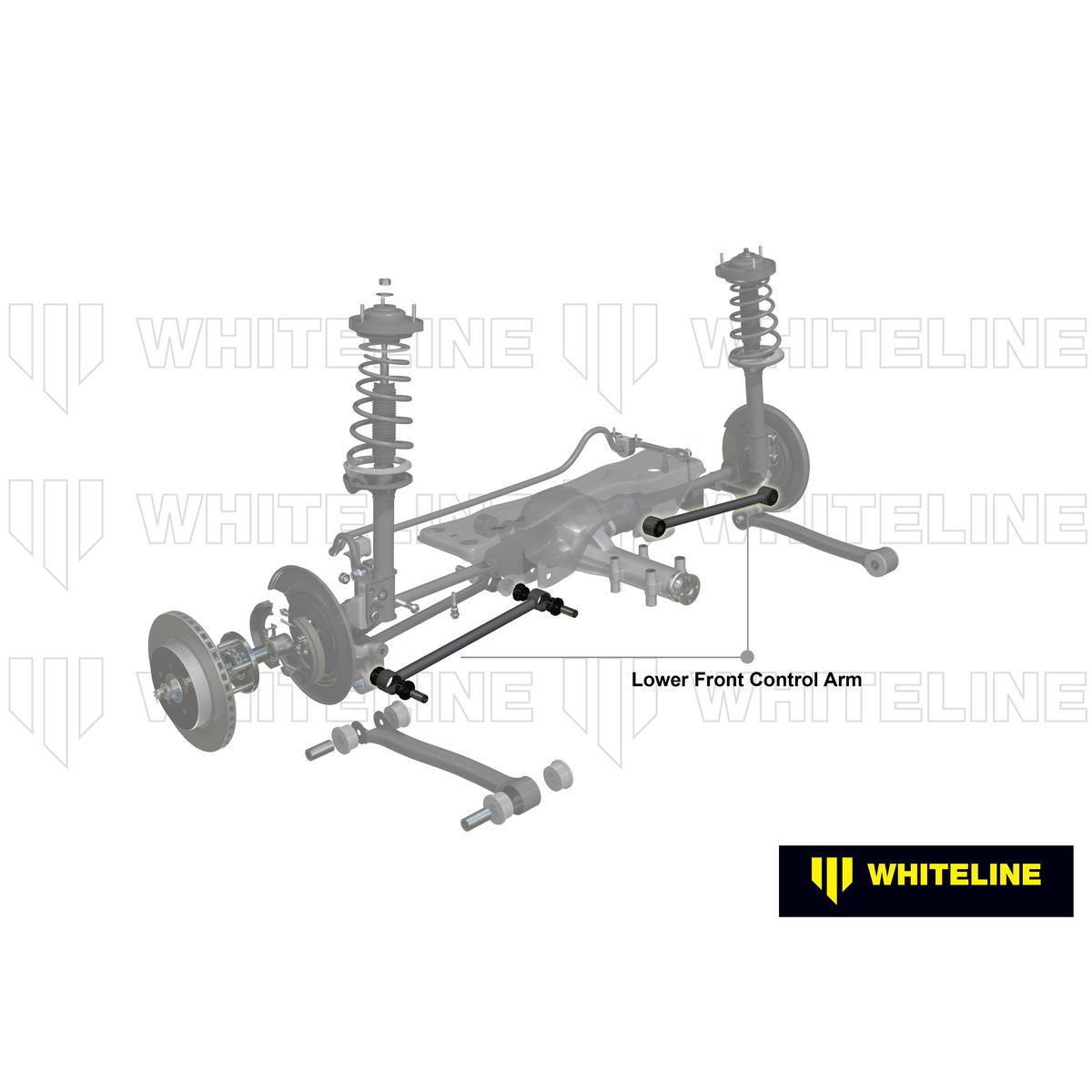 Whiteline KTA107 Lateral Link-Adjust Toe fits Subaru WRX/STI Sedan & Wagon 2002-07
