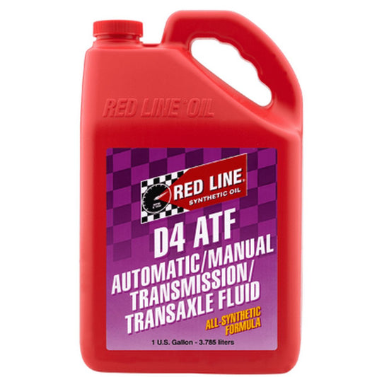 Red Line D4 ATF & M/T High Temp GL-4 Full Synthetic Oil 3.8L 30505
