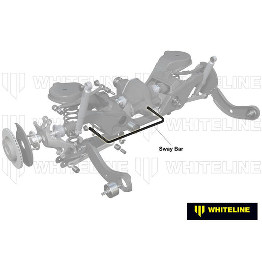 Whiteline BWR24Z Sway Bar 22mm H/Duty Blade Adjustable