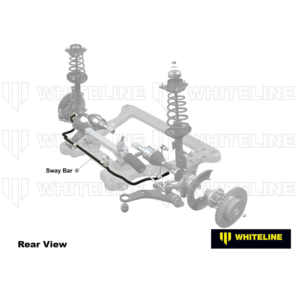 Whiteline BWF21XZ Sway Bar 24mm X H/Duty Blade Adjustable