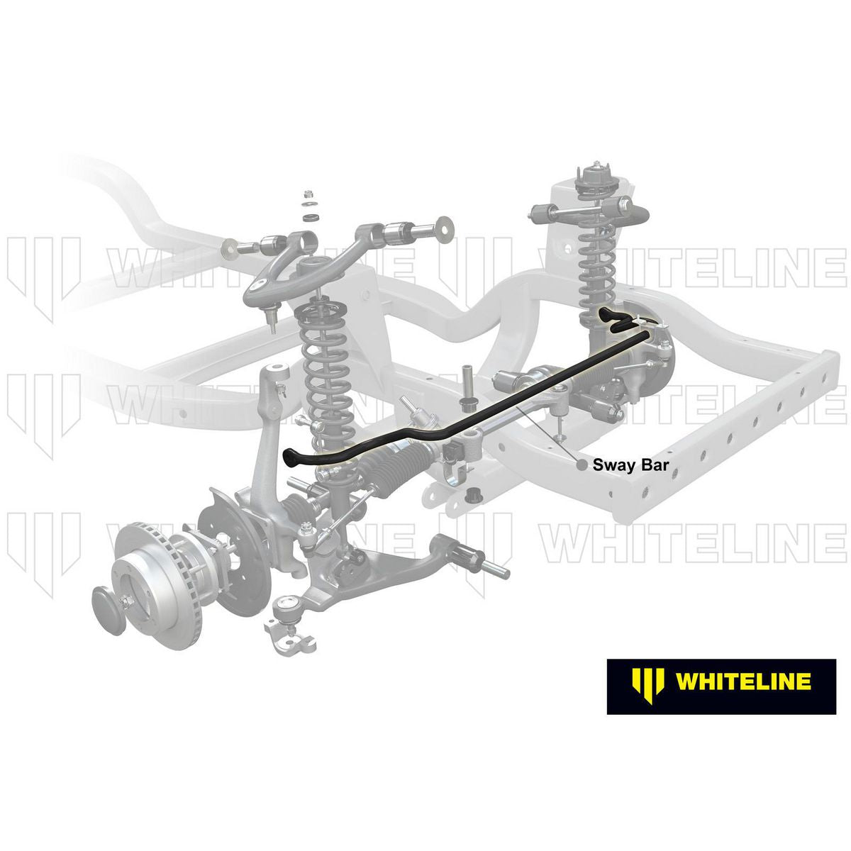 Whiteline BTF92Z Sway Bar 30mm Adjustable