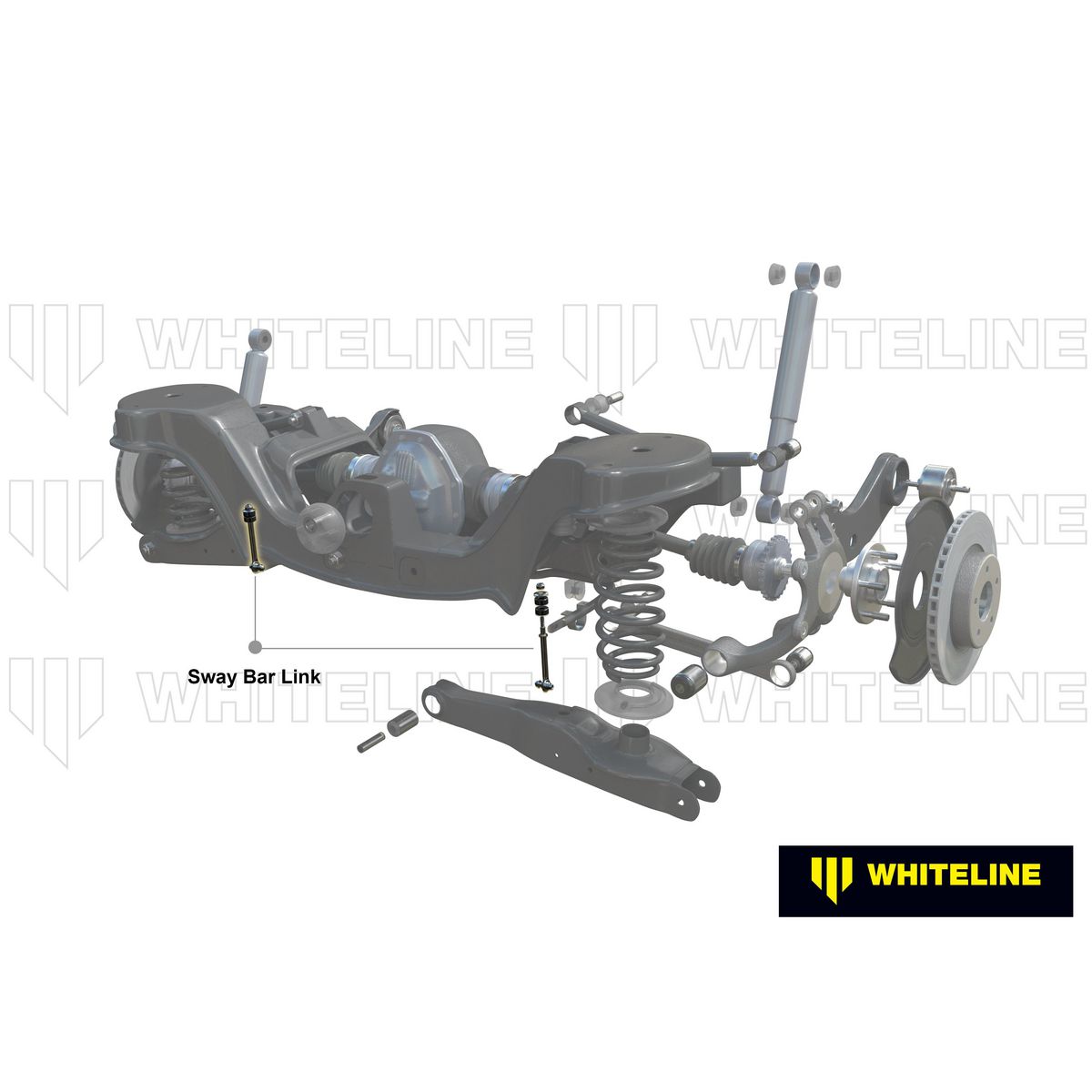 Whiteline KLC202 Sway Bar Link Kit Adjustable