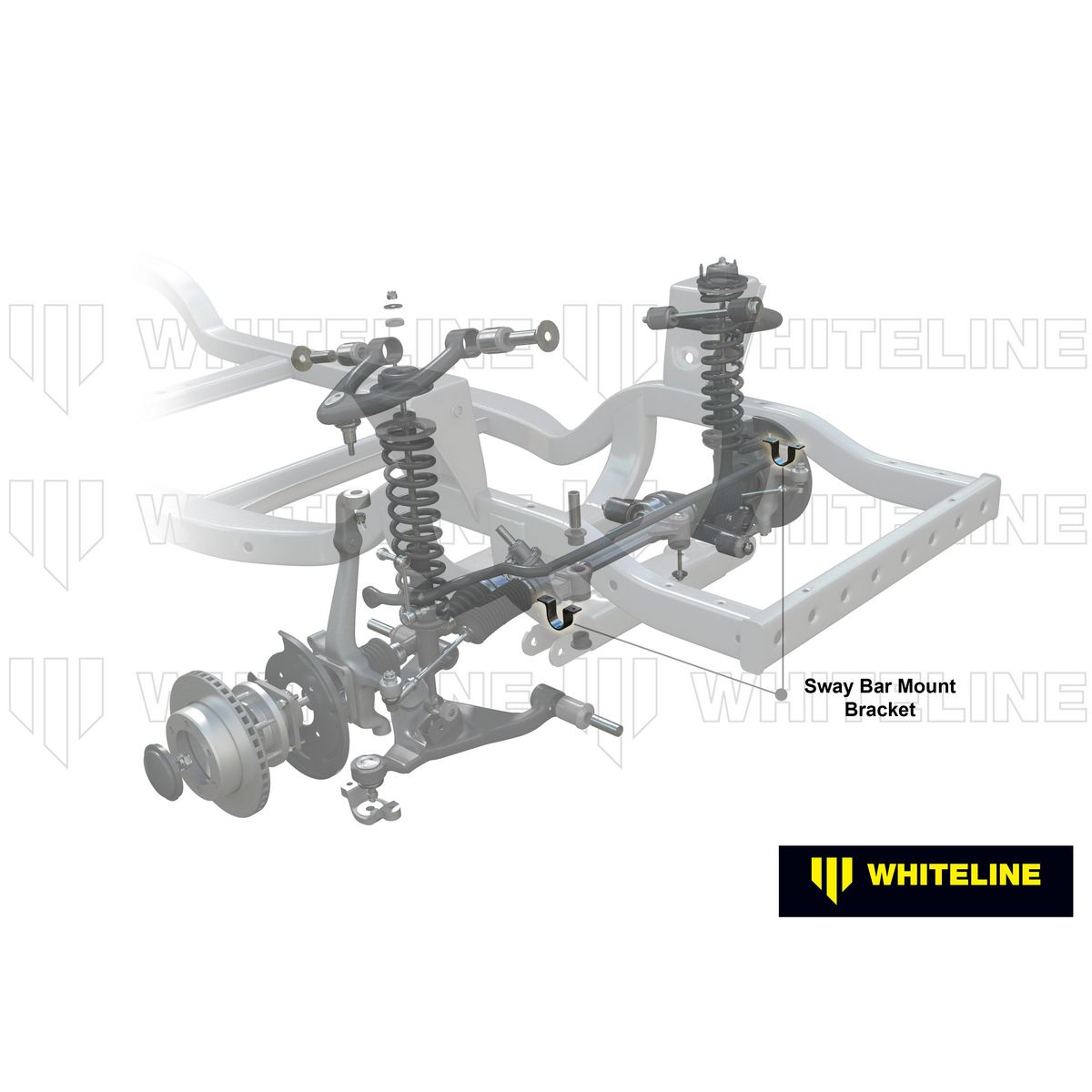 Whiteline Sway Bar Mount Spacer Kit W23673