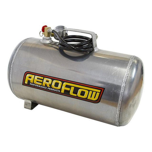 Aeroflow AF77-4000 5 Gal Portable Air Tank Alloy With Tank Valve 125 Max PSI