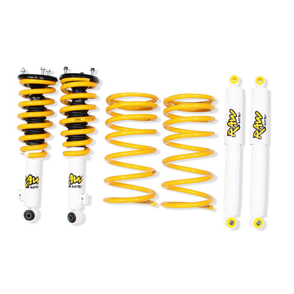 Raw 4x4 ReadyStrut 4WD Suspension Lift Kit fits Mitsubishi Challenger PB 2010-On