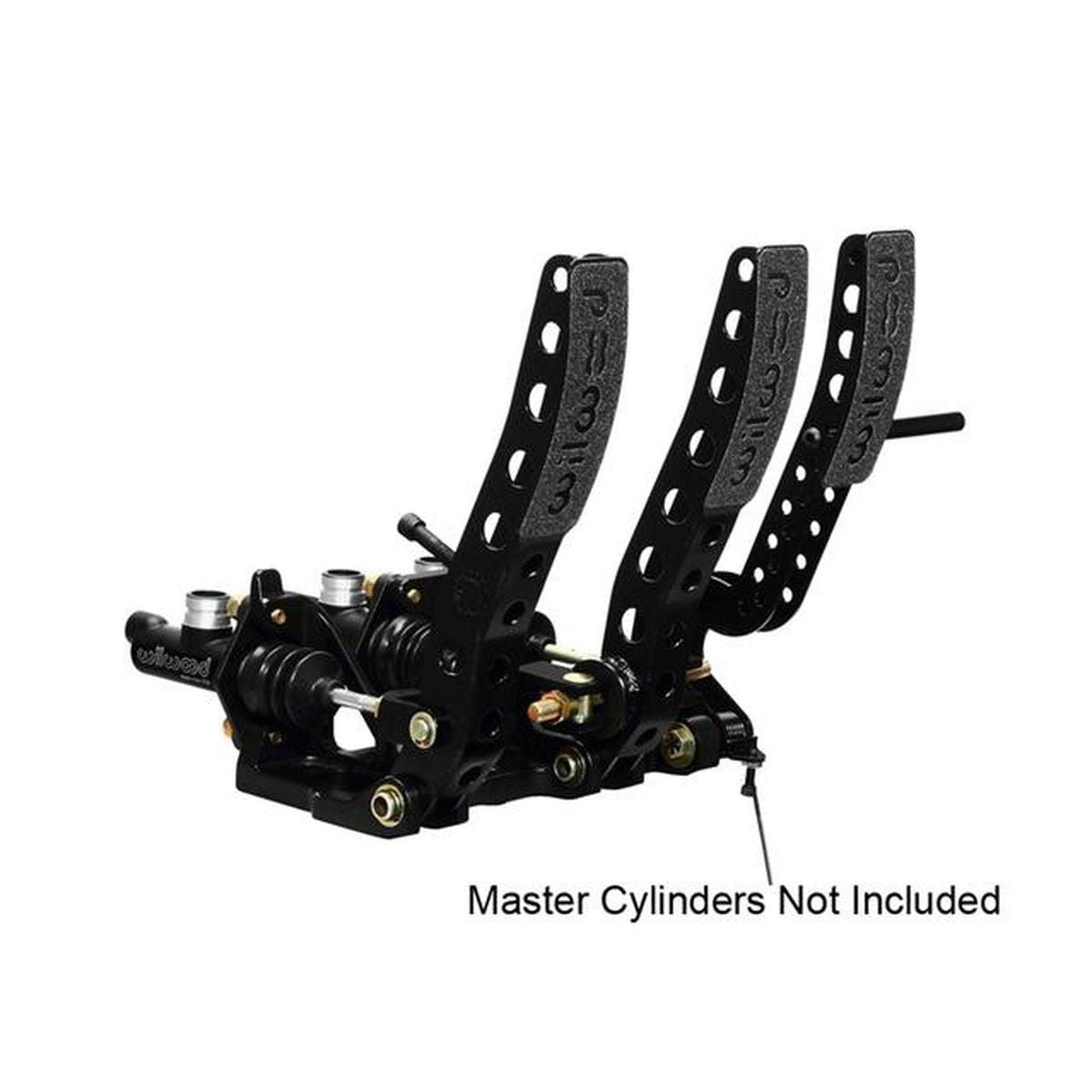 Wilwood Pedal Box 3 Pedal Floor Mount w/ Throttle Link 340-12411