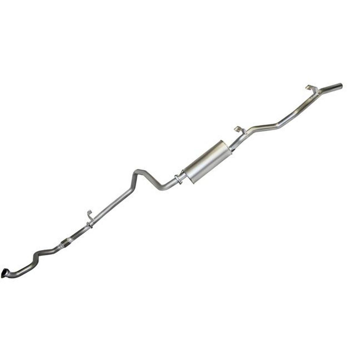 Manta 2.5" Exhaust Off Manifold Quiet Fits HZJ75, 78 Landcruiser