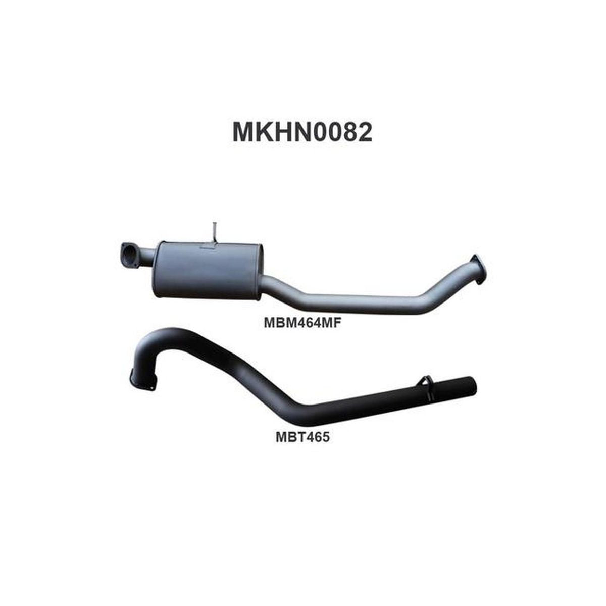 Manta 3" Cat Back Exhaust Fits VN VP VR VS Ute 5.0L V8