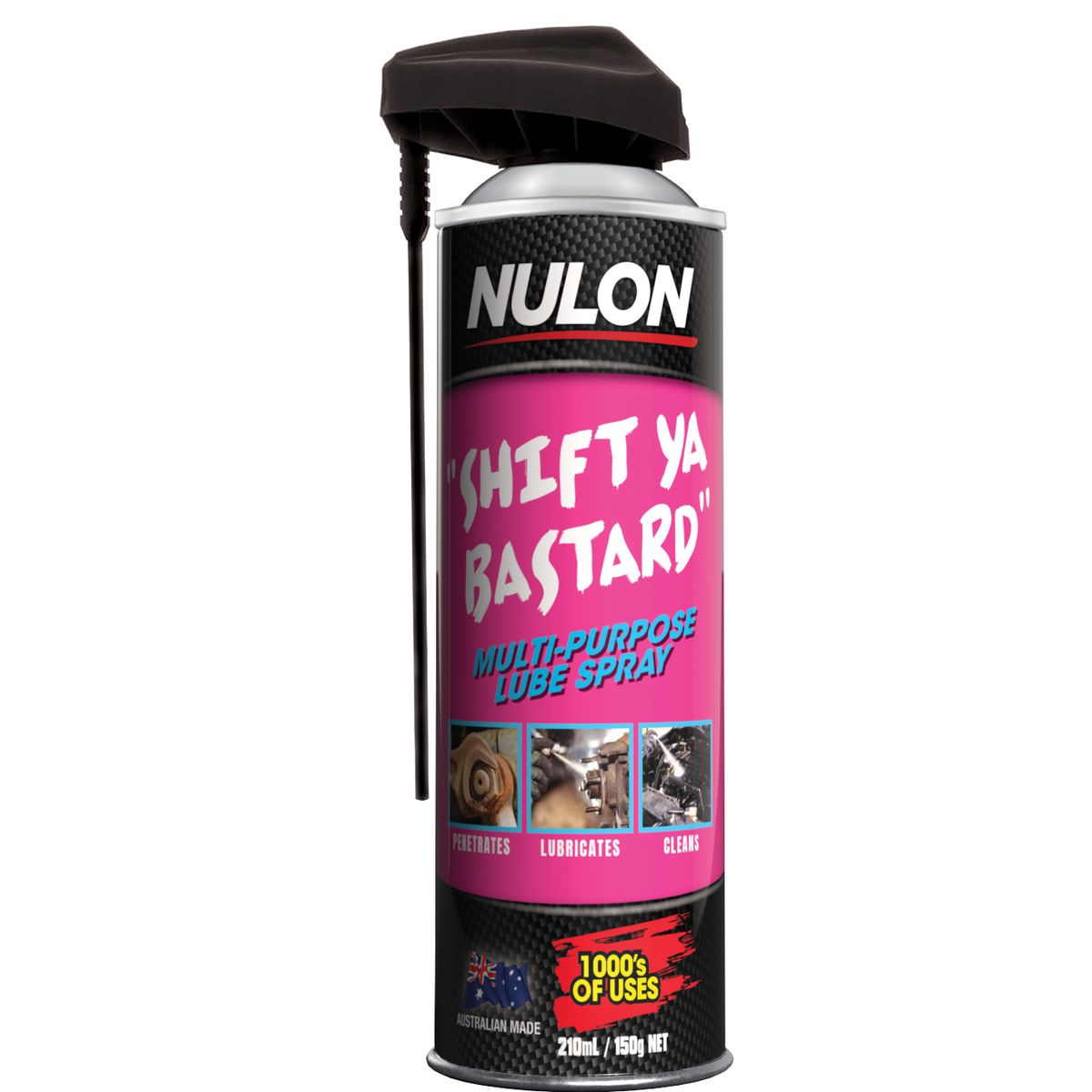 Nulon Shift Ya Bastard Multi Purpose Lube Aerosol Spray 150g SHIFT150