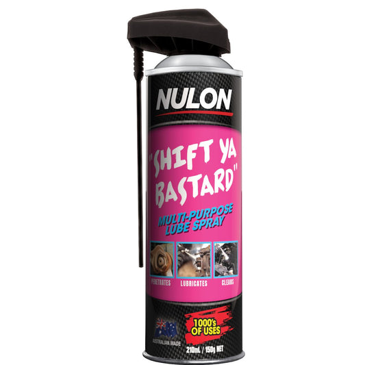 Nulon Shift Ya Bastard Multi Purpose Lube Aerosol Spray 150g SHIFT150