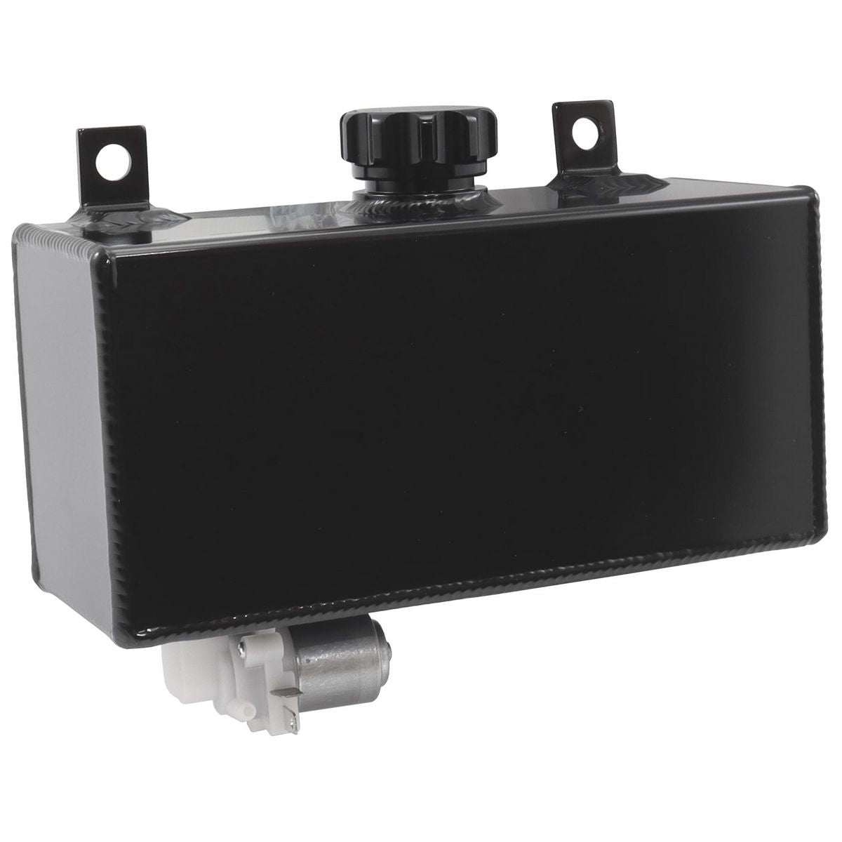 Aeroflow AF77-1005BLK Fabricated Black Washer Tank With Motor -L,W,H=80x210x100mm
