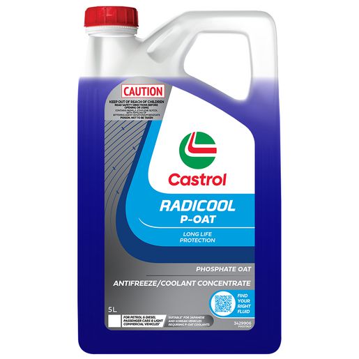 Castrol RADICOOL P-Oat Purple Concentrate Engine Coolant 5L 3429906